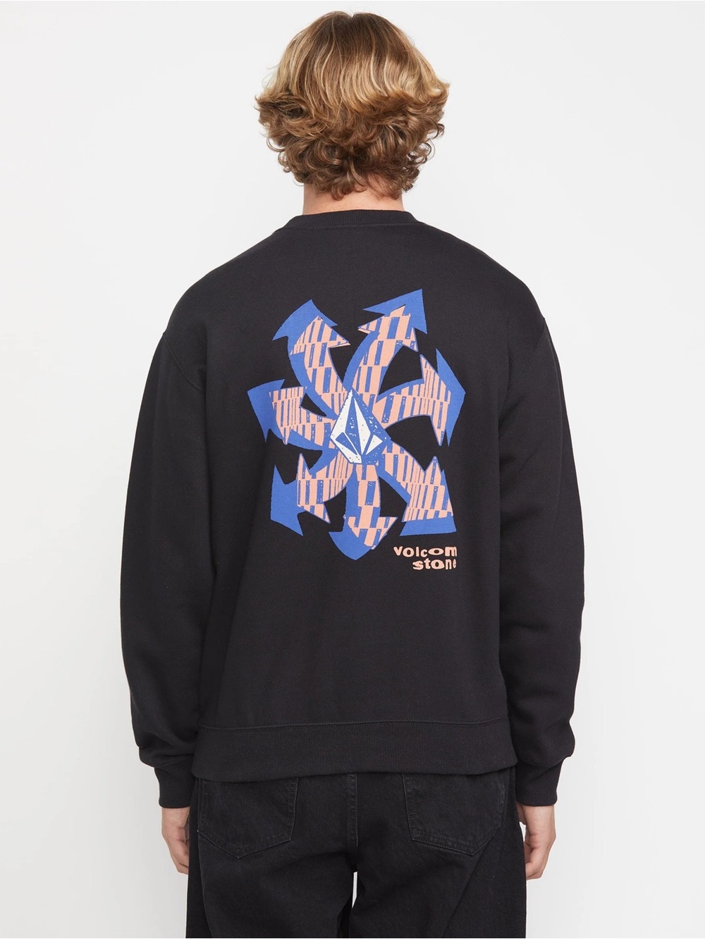 Volcom Watanite Sweatshirt in Black